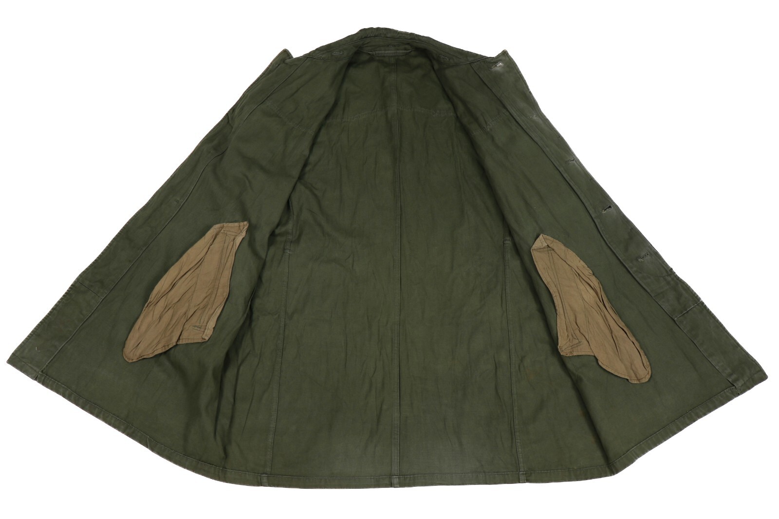 Hungarian Military Winter Parka OD Green Cold War Army Field Coat Jacket Army