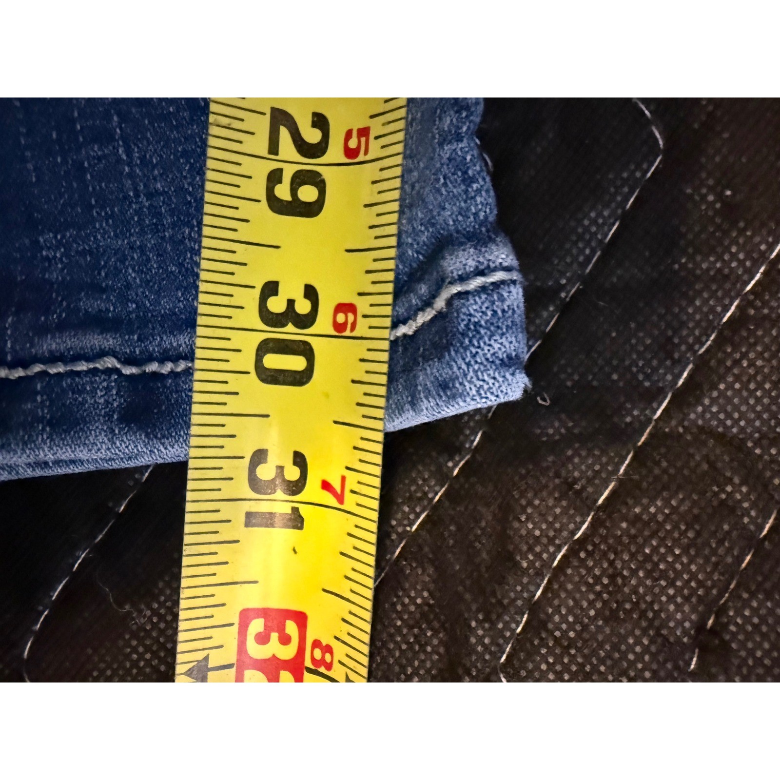 Wrangler Willow Ultimate Riding Jeans Womens 9×34 Blue Bootcut Stretch Denim