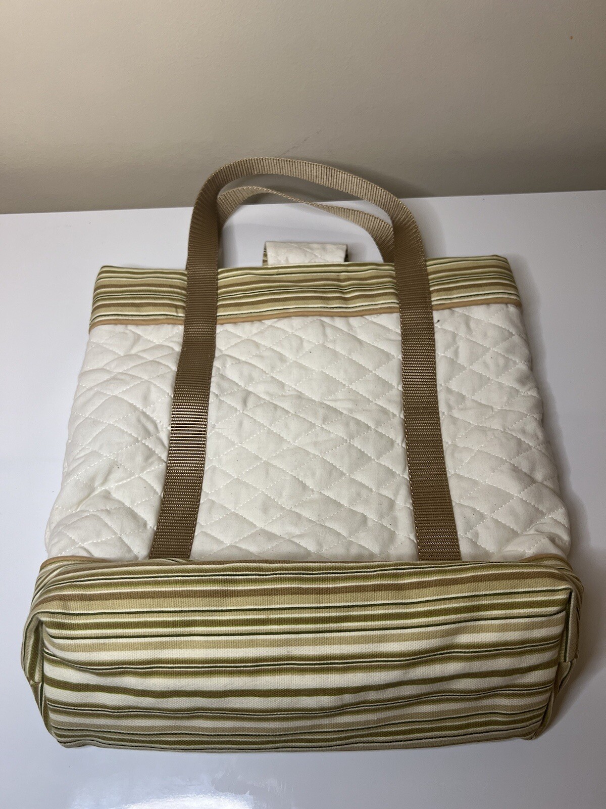 Homemade Giraffe Tote Bag 13in X13.5in
