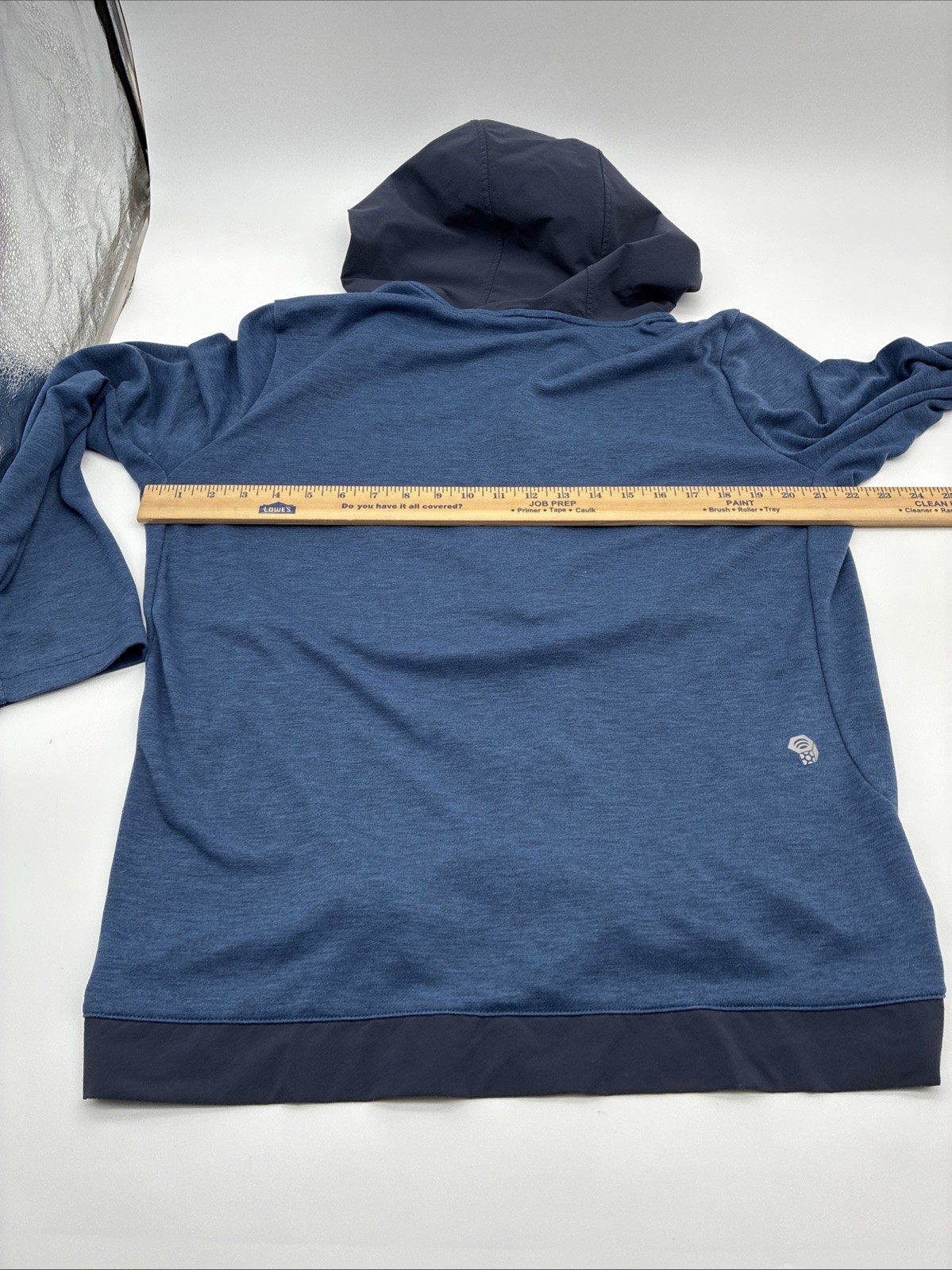 Mountain Hardwear 1/2” Zip Pullover Hoodie Jacket Blue Men’s Size Large