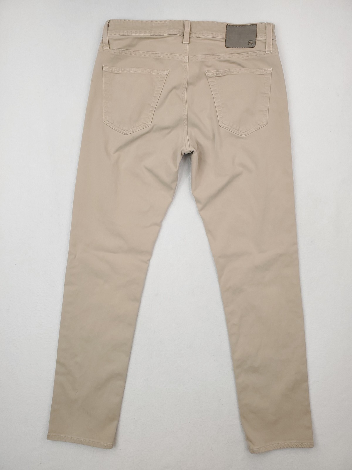 AG Adriano Goldschmied Jeans Mens 32×32 Beige Tellis Modern Slim Tapered Stretch
