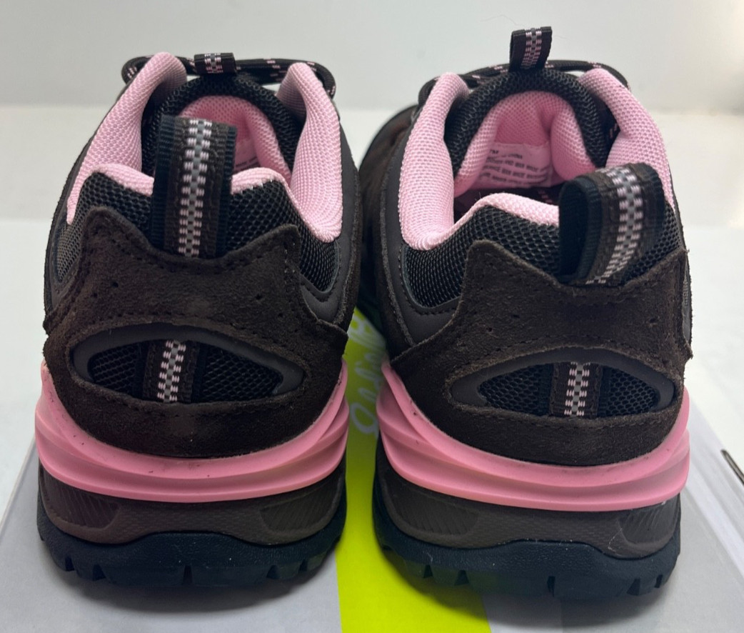 Eddie Bauer Women’s Longview Hiking Shoe brown w/ pink FREE shipping!