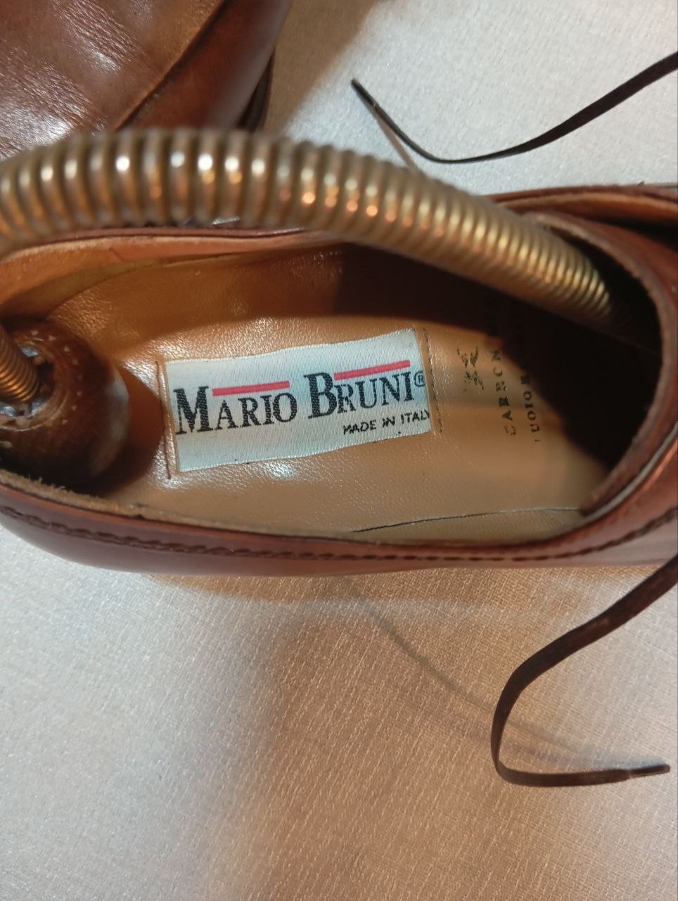 Vintage Mario Bruni Men Boots EU42 US9 UK8 AU8 27cm 10.63in Italy