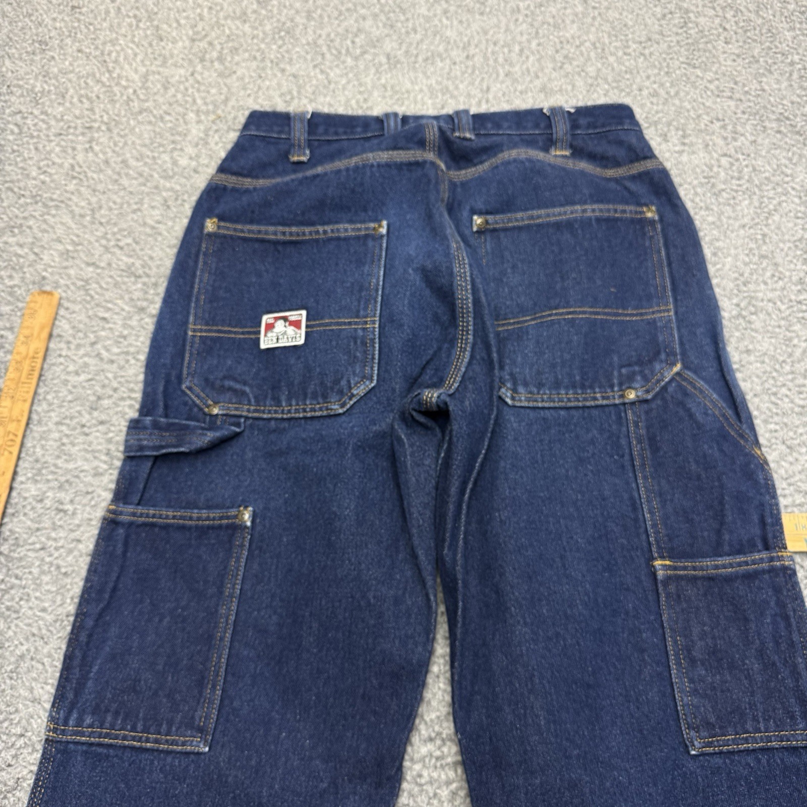 Ben Davis Men’s Carpenter Jeans Blue Work Pants