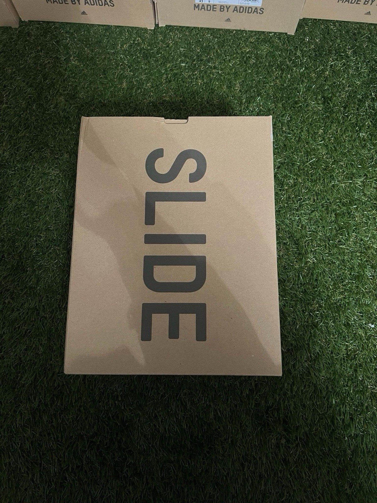 NEW IN BOX adidas Yeezy Slide Slate Grey ID2350 Men’s Size 8