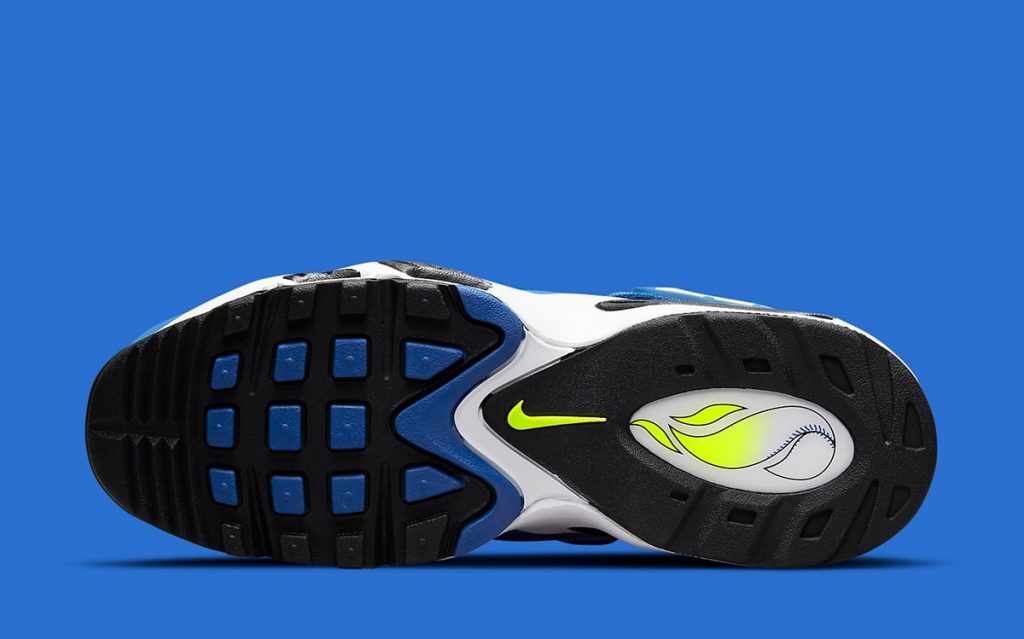 NEW Nike Air Griffey Max 1 Ken Griffey Jr. Varsity Royal Volt 100% DS W/Rec