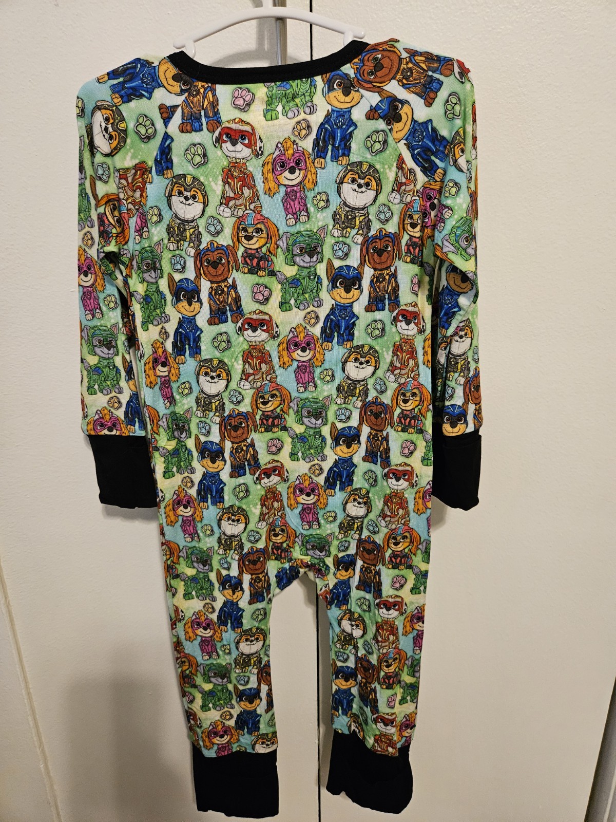 Paw Patrol Graphic Print Bamboo Zip Sleeper One Piece Long Sleeve 12-18M