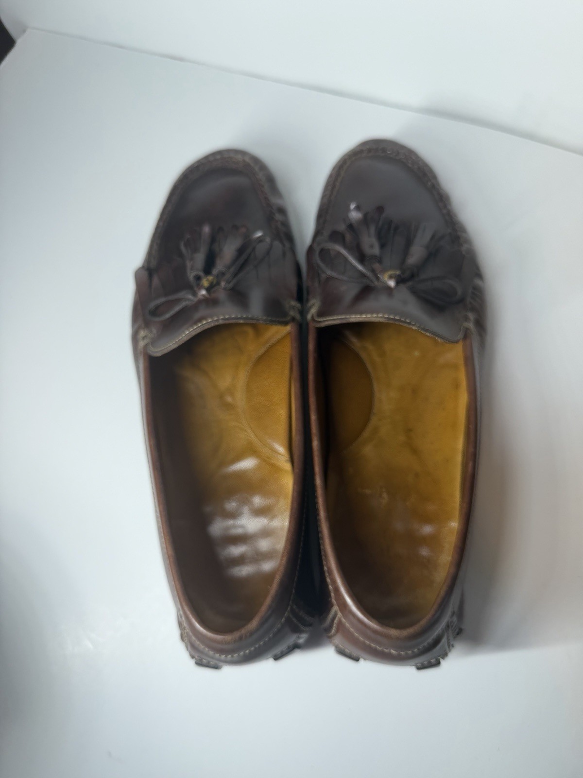 POLO Ralph Lauren Men’s 11.5 D Brown Driving Moccasins
