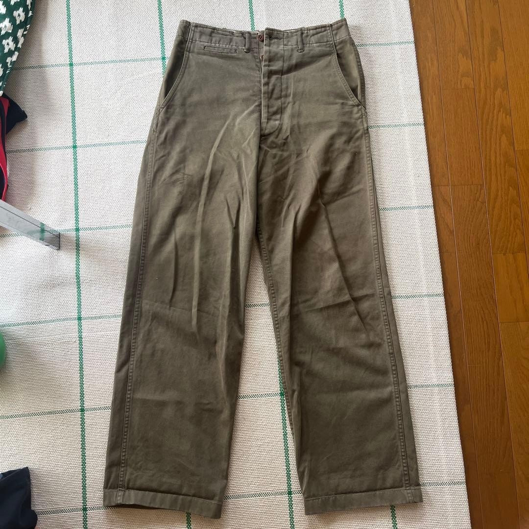 Two Moon Work Pants Chino Pants Khaki Free Size