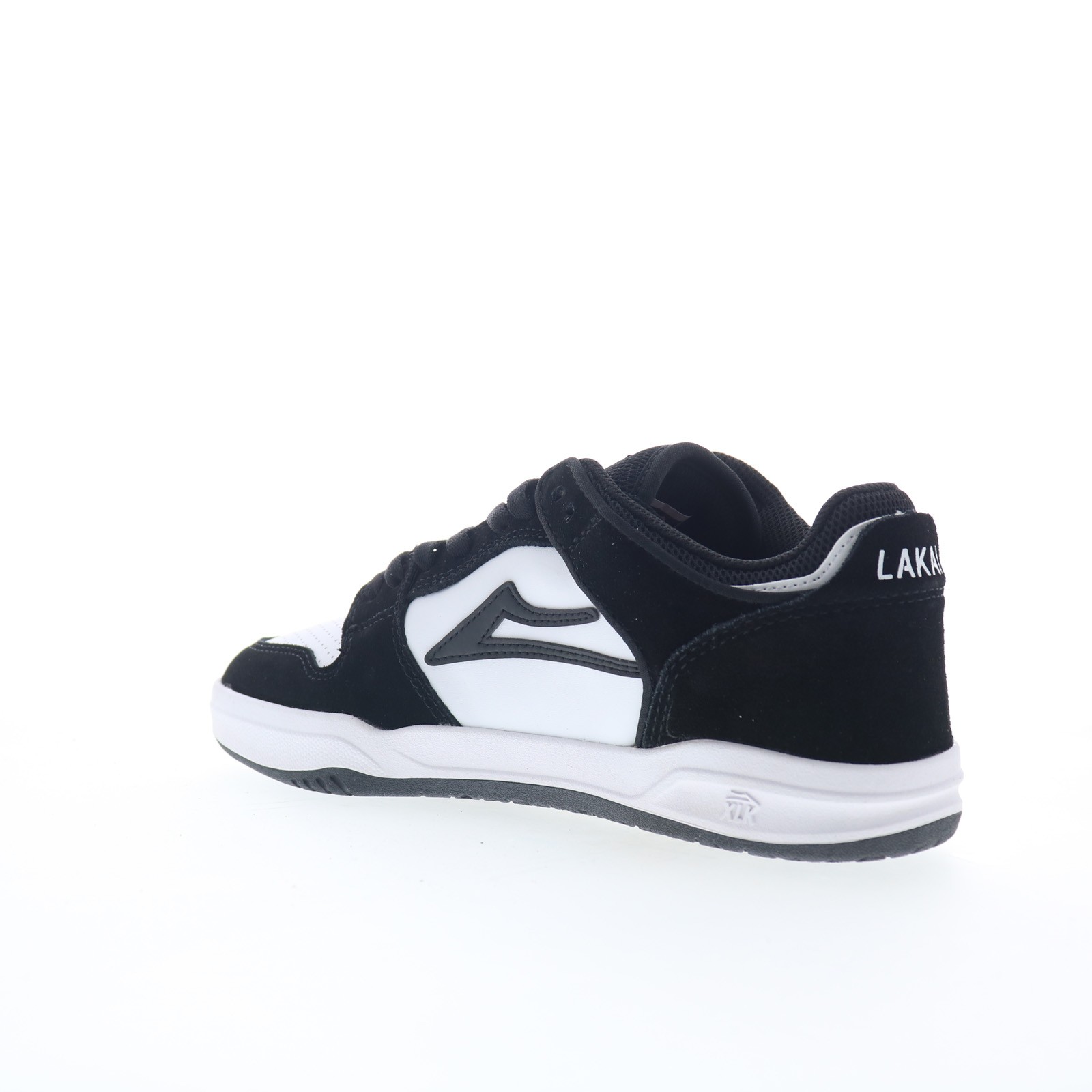 Lakai Telford Low Mens Black Suede Lace Up Skate Inspired Sneakers Shoes