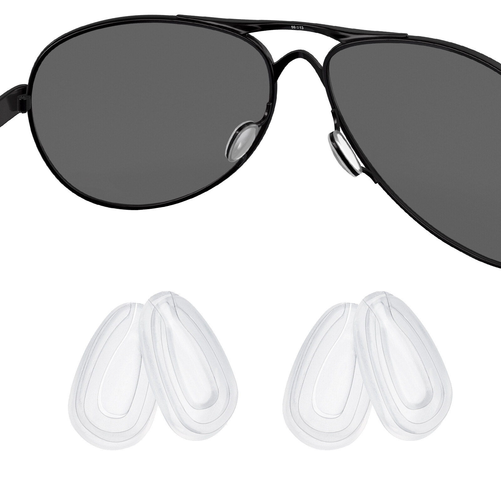 Replacement Nose Pads Pieces for – Oakley Tincan/Tinfoil Sunglass – Options