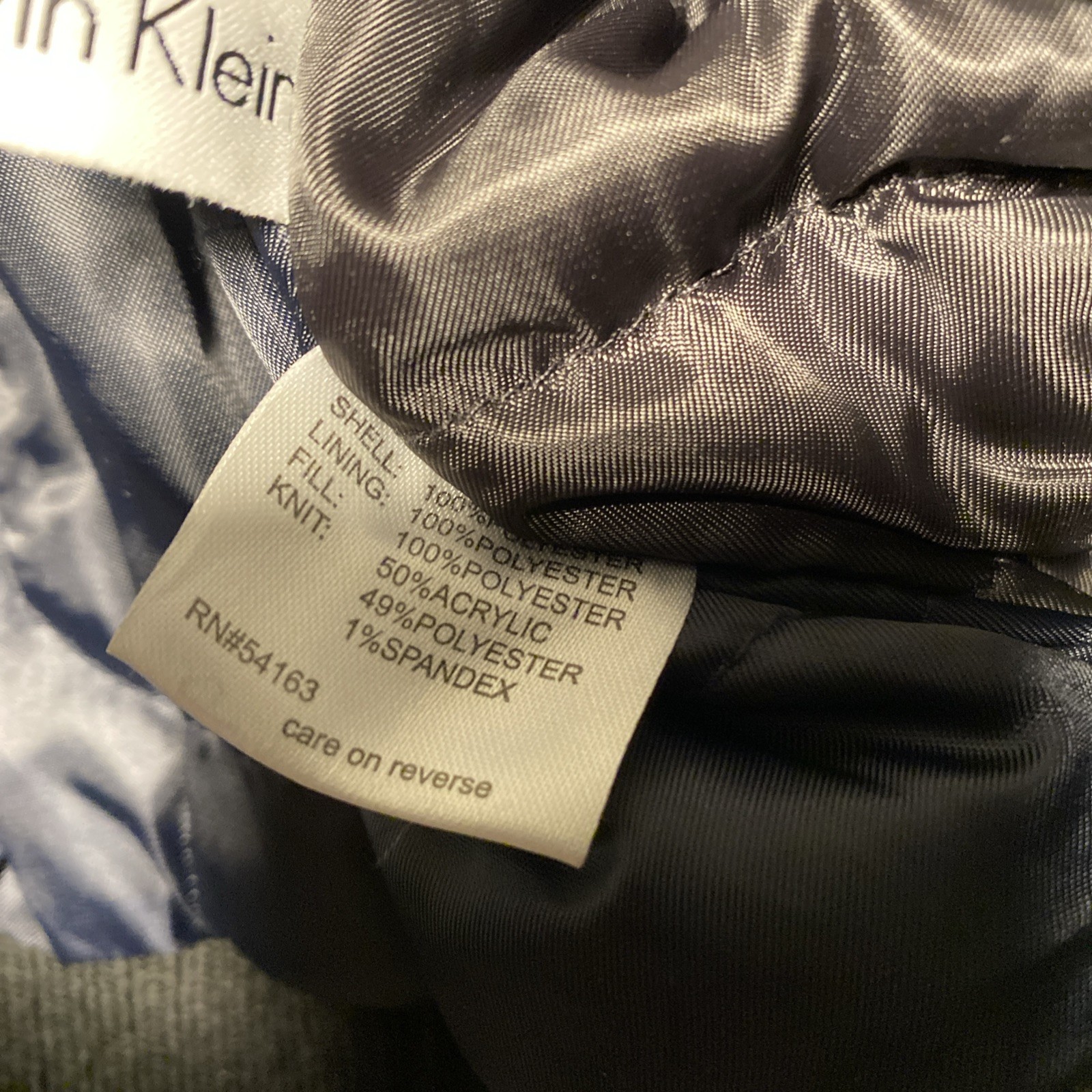 NWOT $195 Calvin Klein Men’s Black Classic Ripstop Bomber Coat Jacket Size XL