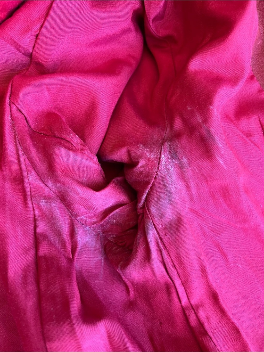 Elizabeth and James Red Leather Blazer Jacket