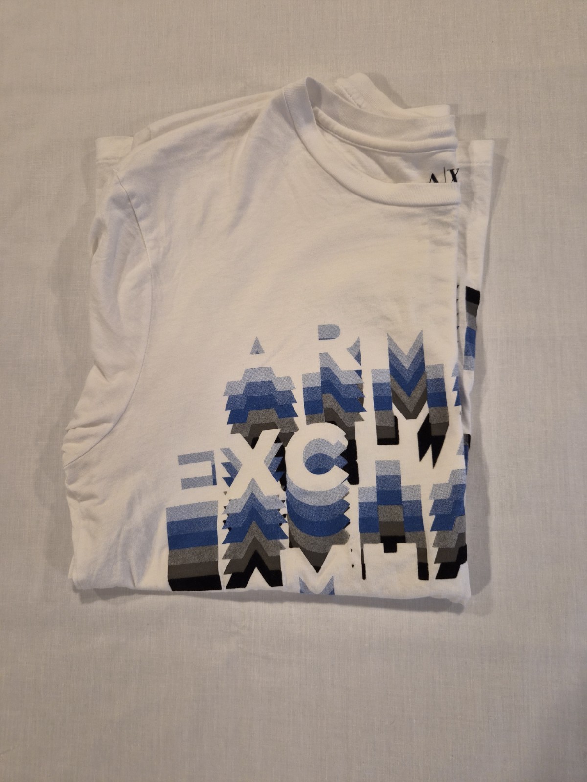 Armani Exchange Tee Shirt Medium White New York B685