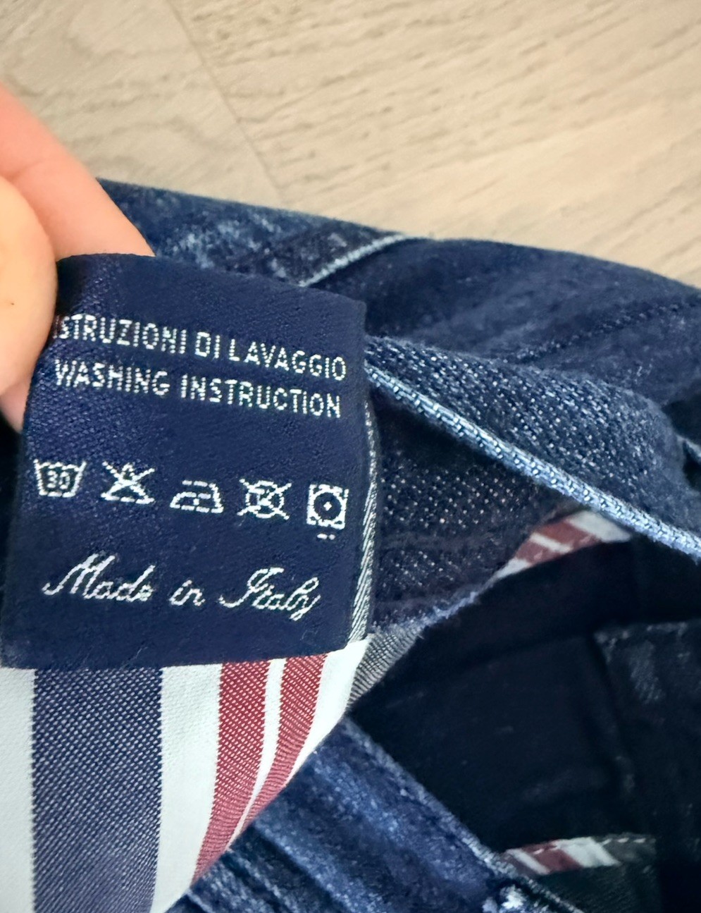 Stefano Ricci Men Dark Wash Jeans Size 34