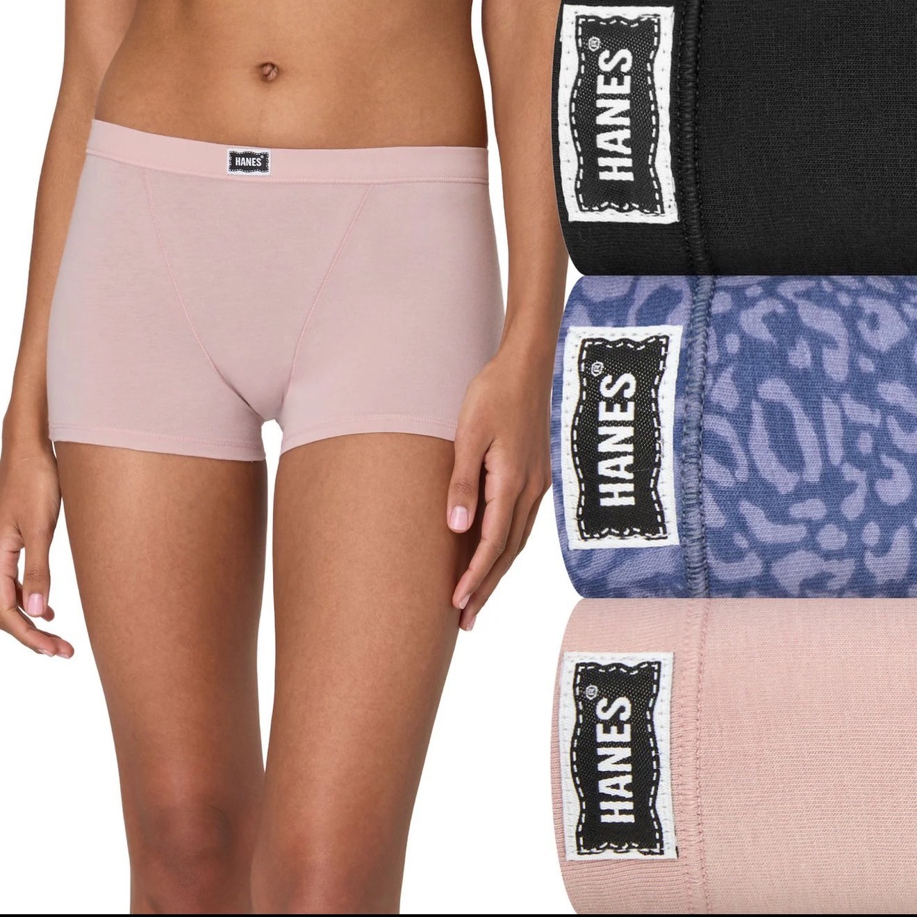 Hanes 3-Pack Originals Ultimate Stretch Cotton Boxer Brief 49VOBB – Dungaree Leo