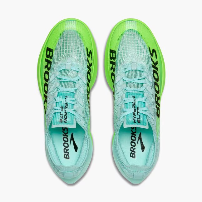 Brooks Hyperion Elite 5 Limpet Black Green Gecko