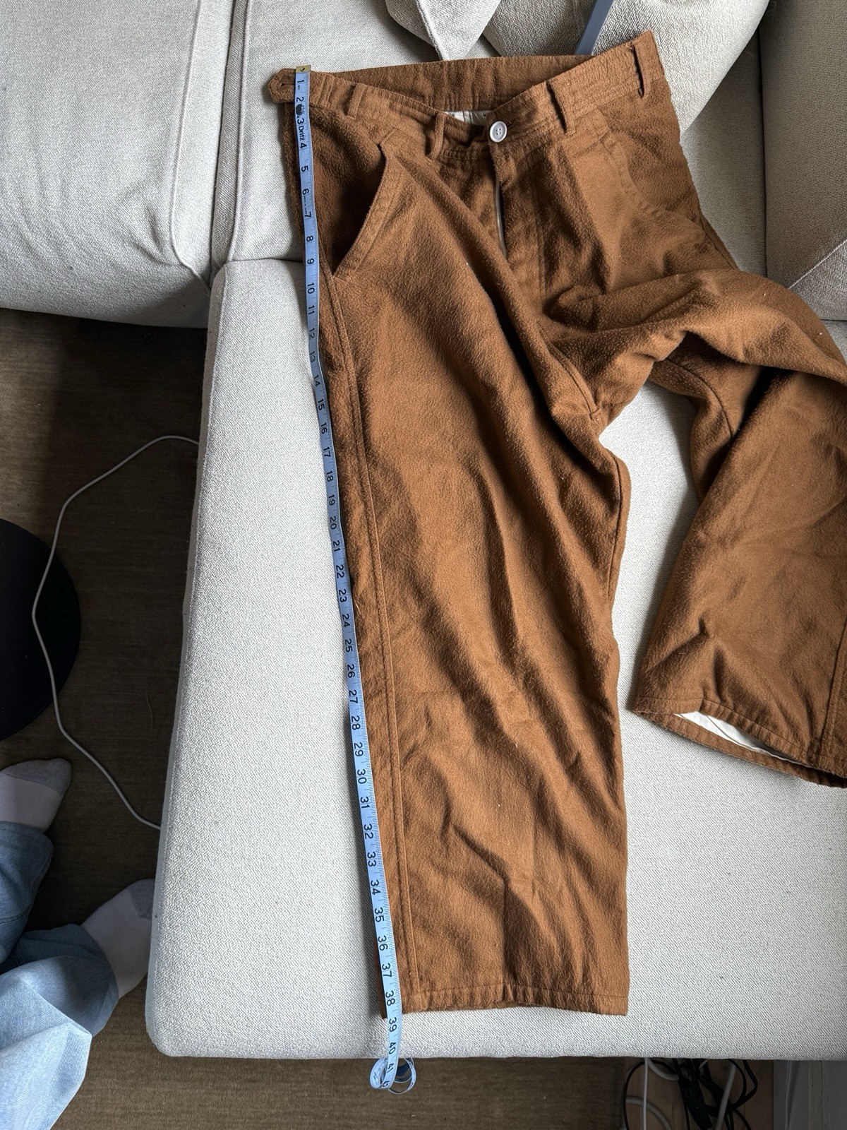 Comme des Garcons Homme Plus Wide Pants 34 / M – Brown