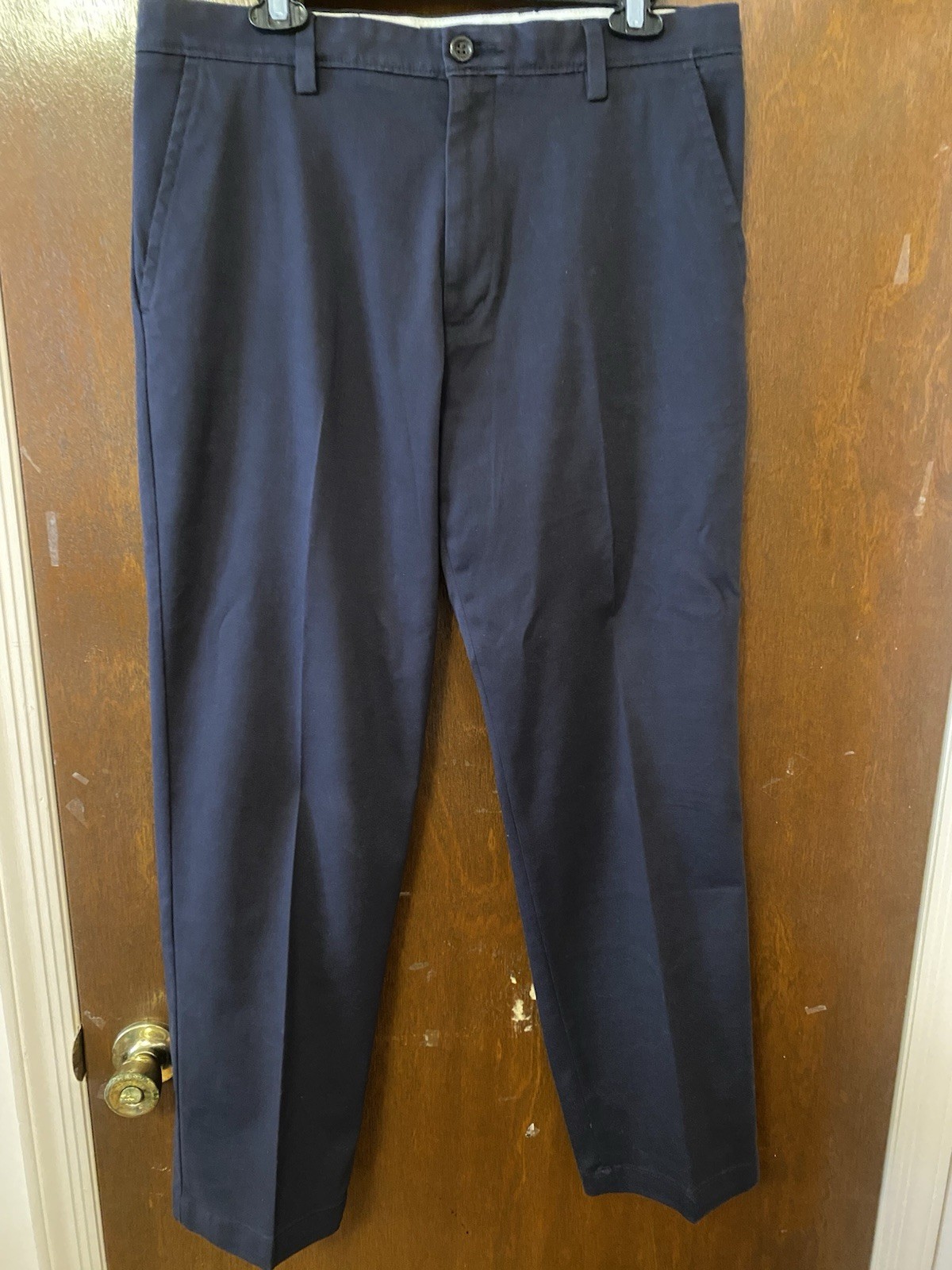 Dockers Signature Khaki Classic Fit Men’s 34×30 Stretch Blue Pants NWOT