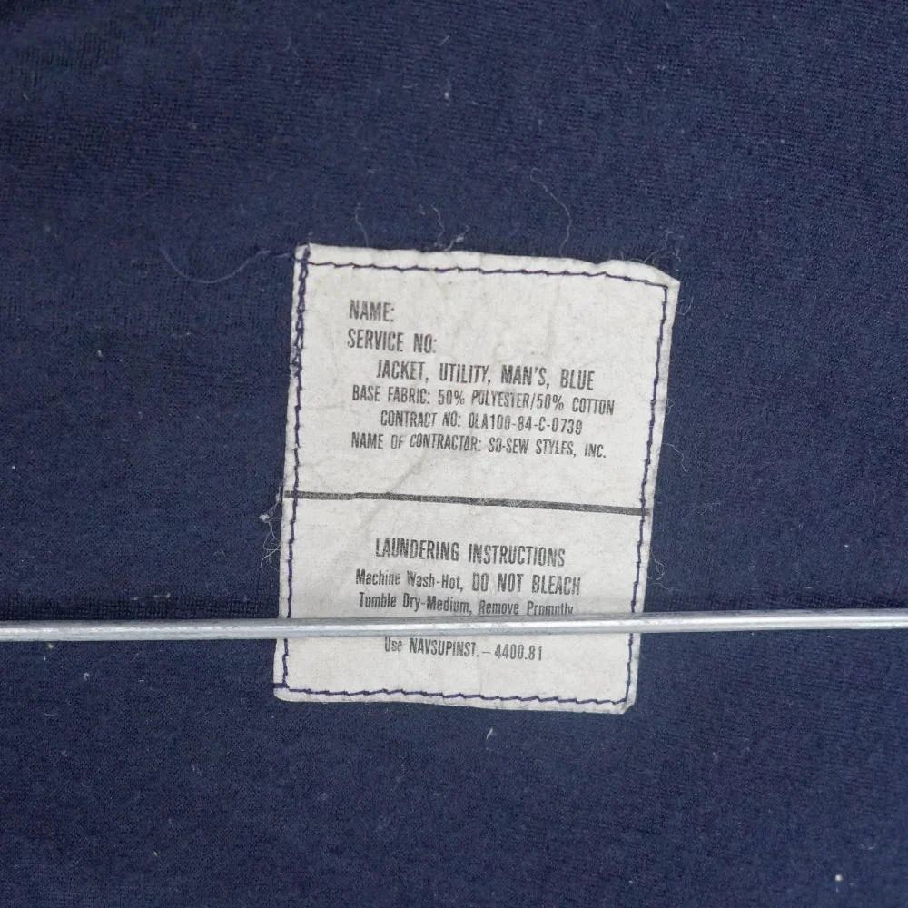 US Navy Utility Deck Jacket – Large