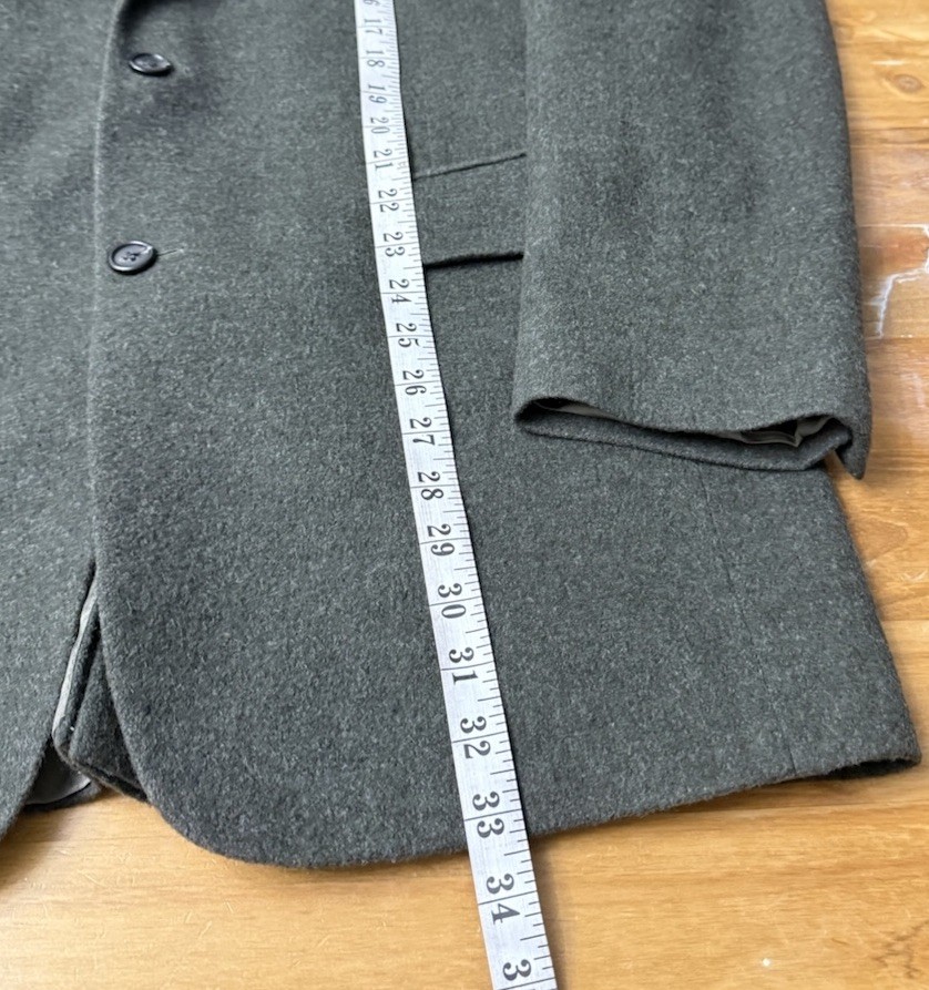 Jos. A. Bank Blazer Green 100% Camel Hair Sport Coat 42 Long