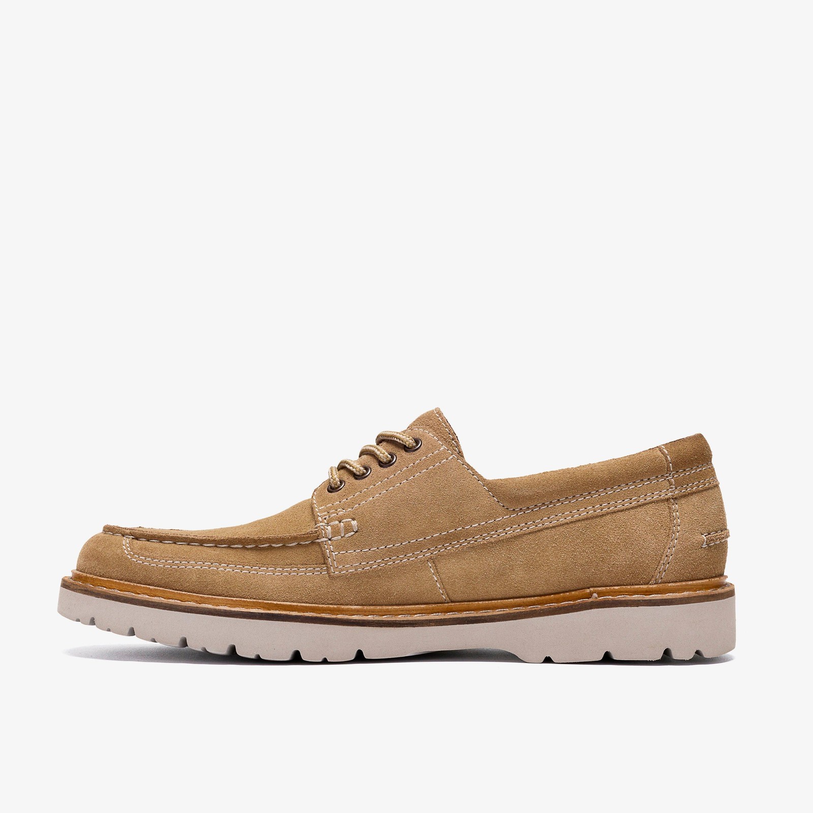 Weltridge Moc Sand Suede