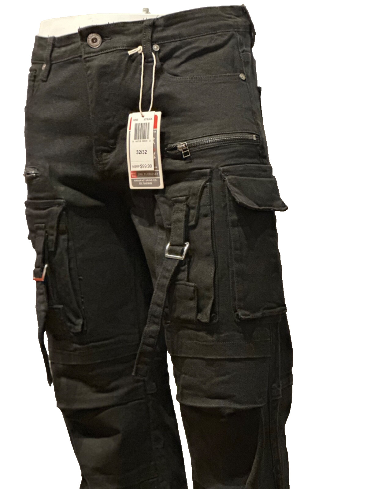 Men’s Bleeker Bleeker Relaxed Fit Jeans Utility Denim (Jet Black) Baggy D2543