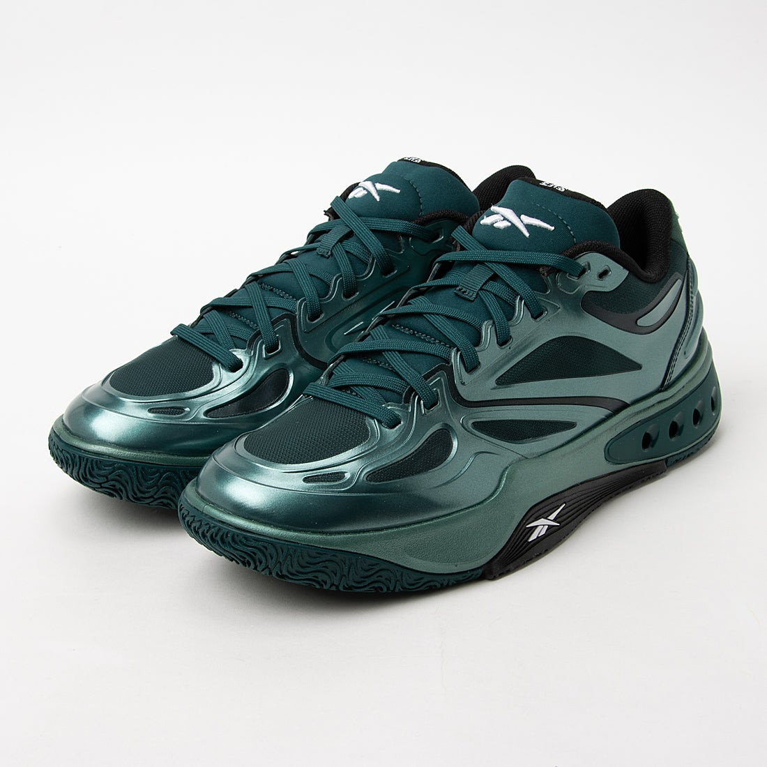 Reebok Engine A Synthetic Fiber Metal Green Black 100245967 Men’s Size
