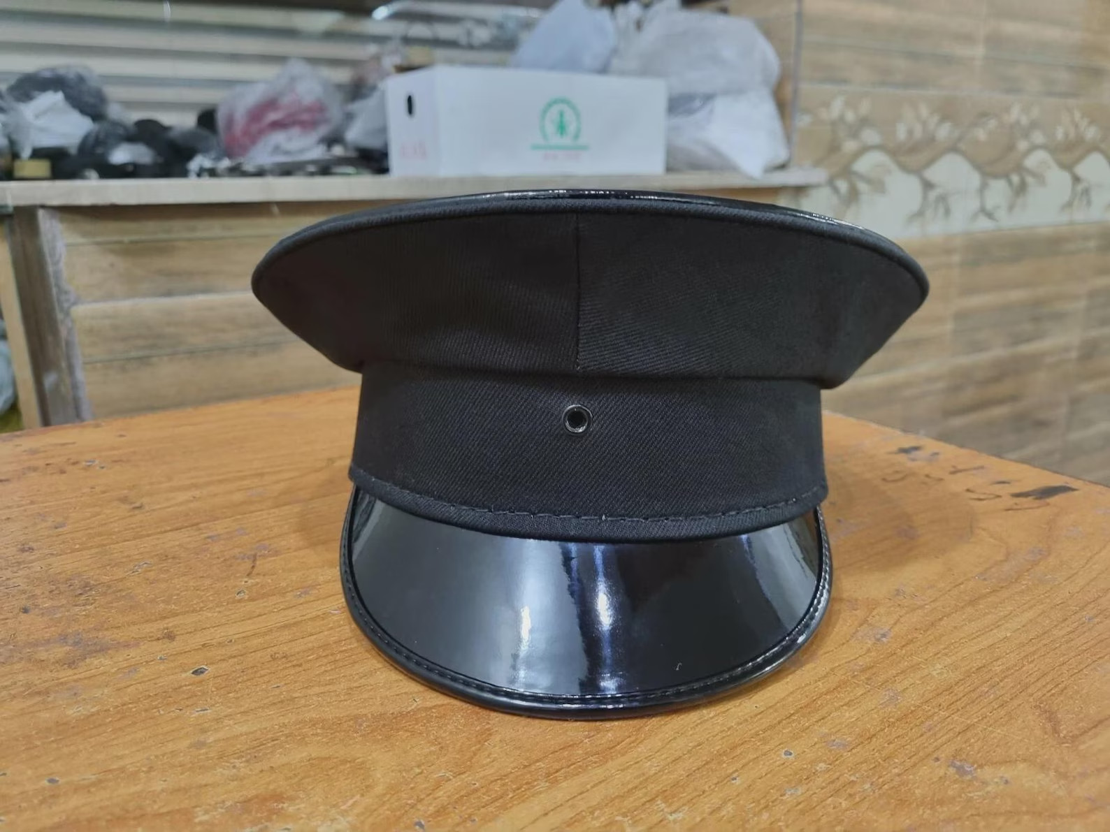Vintage Conductor Style Hat Retro Costume Cap Classic Peaked Visor Hat Unisex