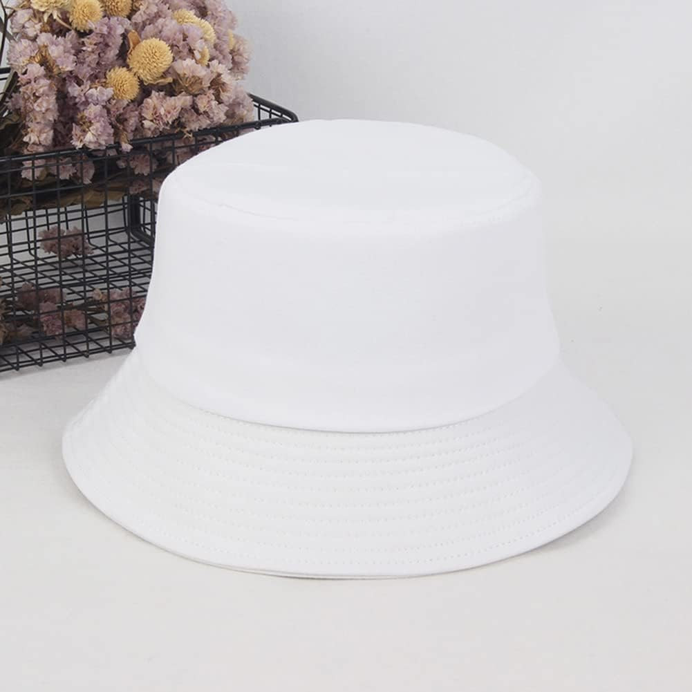 Unisex Bucket Hat Beach Sun Hat Aesthetic Fishing Hat for Men Women Teens, Rever