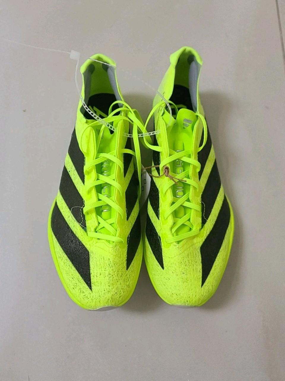 Men’s Size 6 Adidas ADIZERO Prime SP 3 Strung Lucid Lemon Track Spikes IH5800