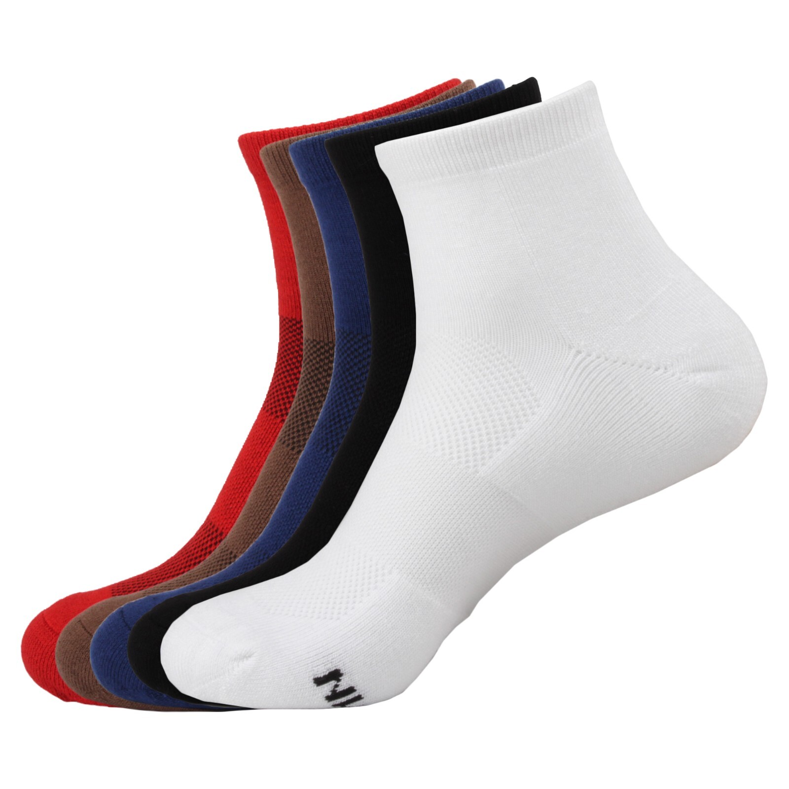 BambooMN Men’s Rayon From Bamboo Quarter Socks For Work, Home & Sport