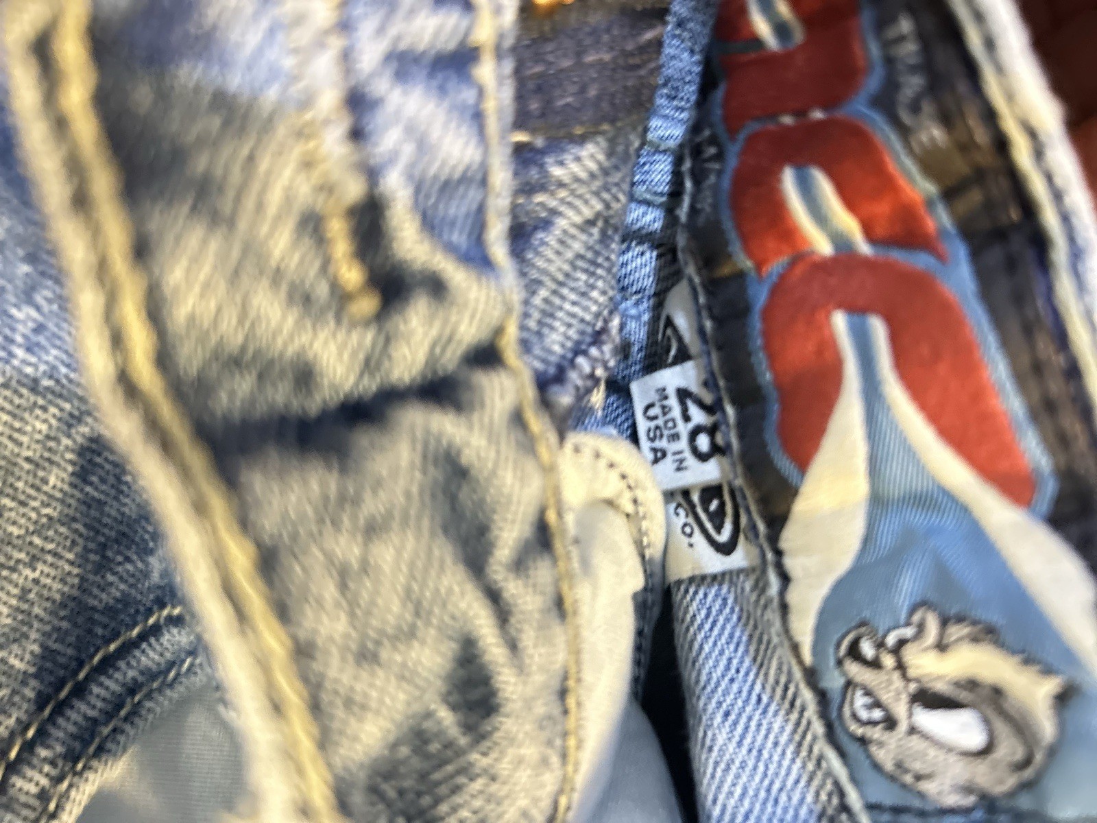 Vintage 90 JNCO Skunk Side-Stripe jeans -28×28(Men’s XS/Unisex