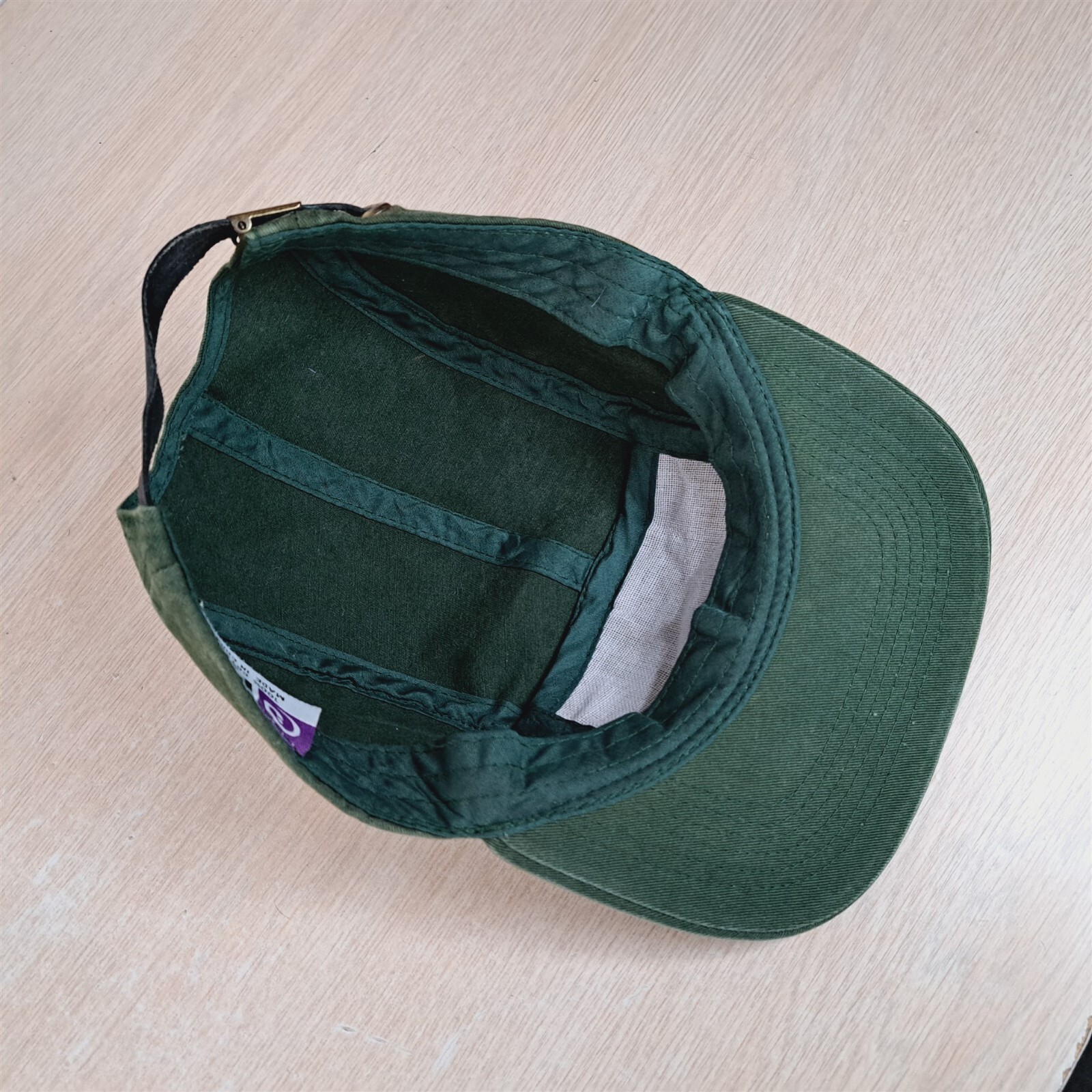 ICON BLANK/NO LOGO WOMENS 5 PANEL ADJUSTABLE STRAPBACK BASEBALL HAT/CAP, GREEN