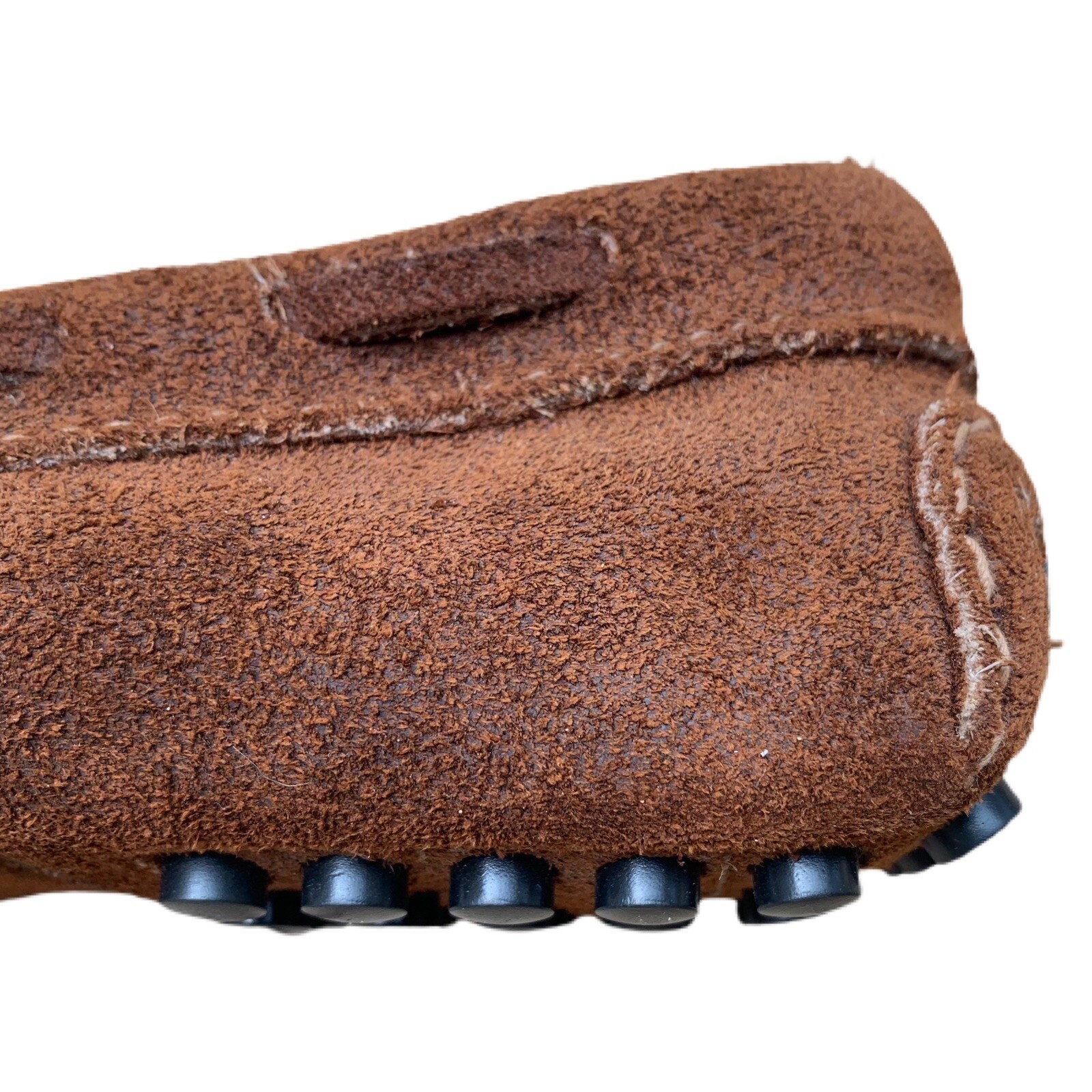 Minnetonka Leather Slip On Driving Moccasins Loafers Shoes Brown – Womens 6M