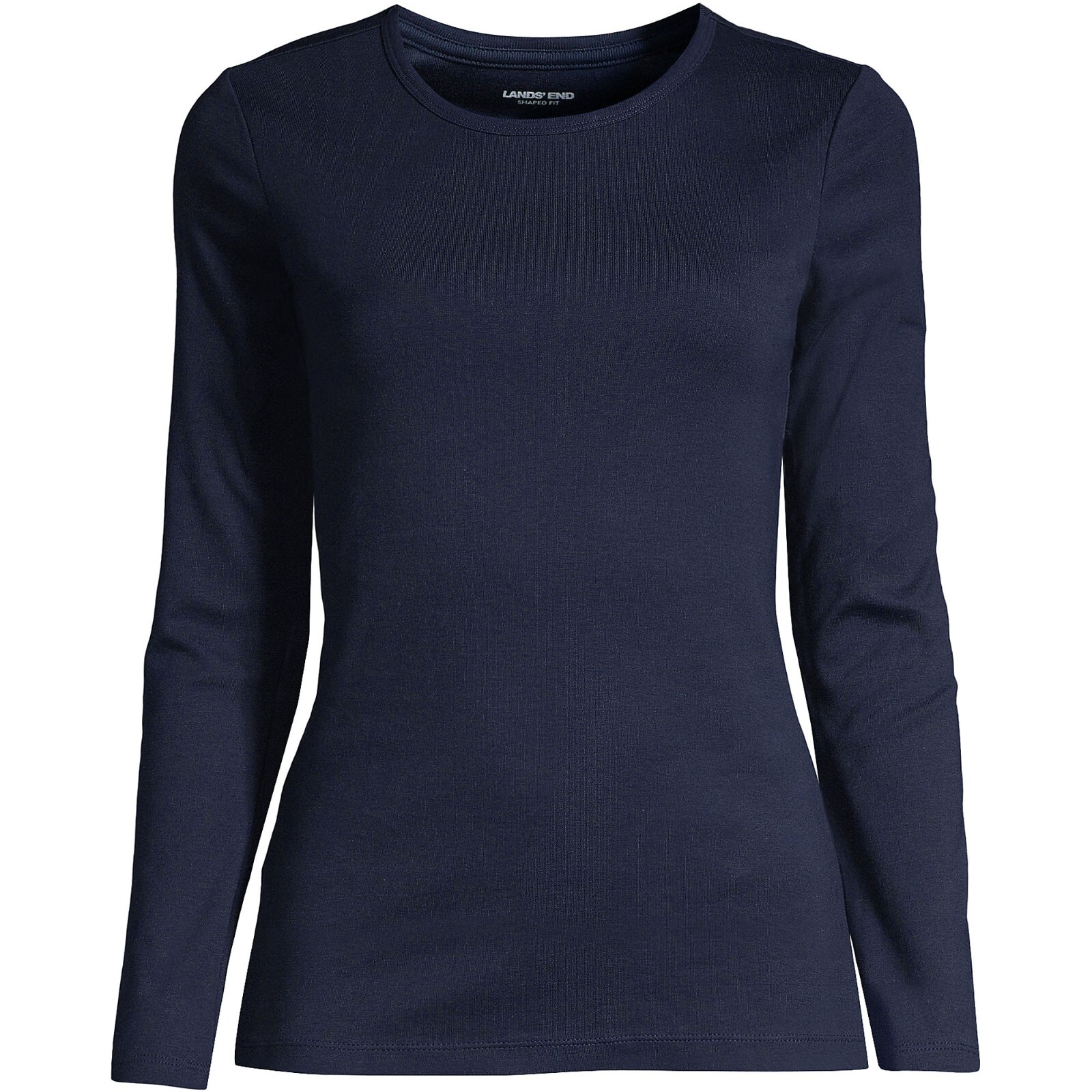 6 TEES SOLD SEPARATELY NEW bags Lands End LG Women’s Long Sleeve Crew T-Shirts