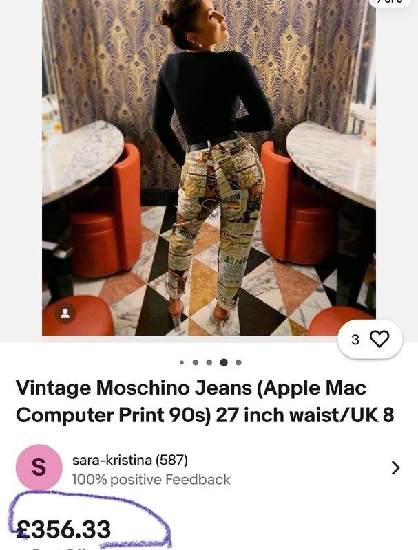 Women Moschino Jeans Multicolor Denim 27 / S