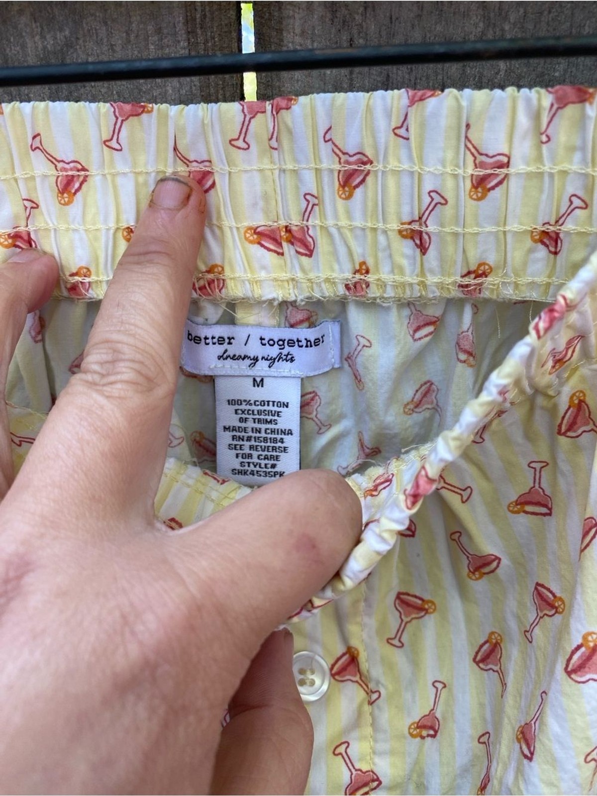 Better Together Martini Print Lounge Shorts