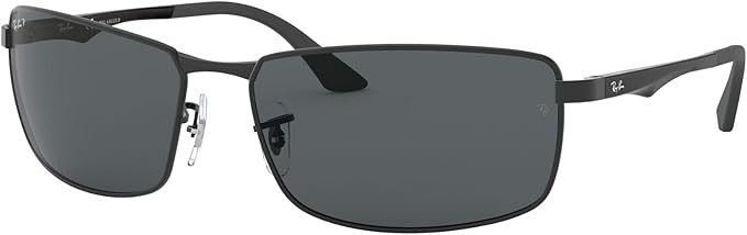 Ray Ban 3498 Matte Black Grey Polarized RB3498 006/81 61-17