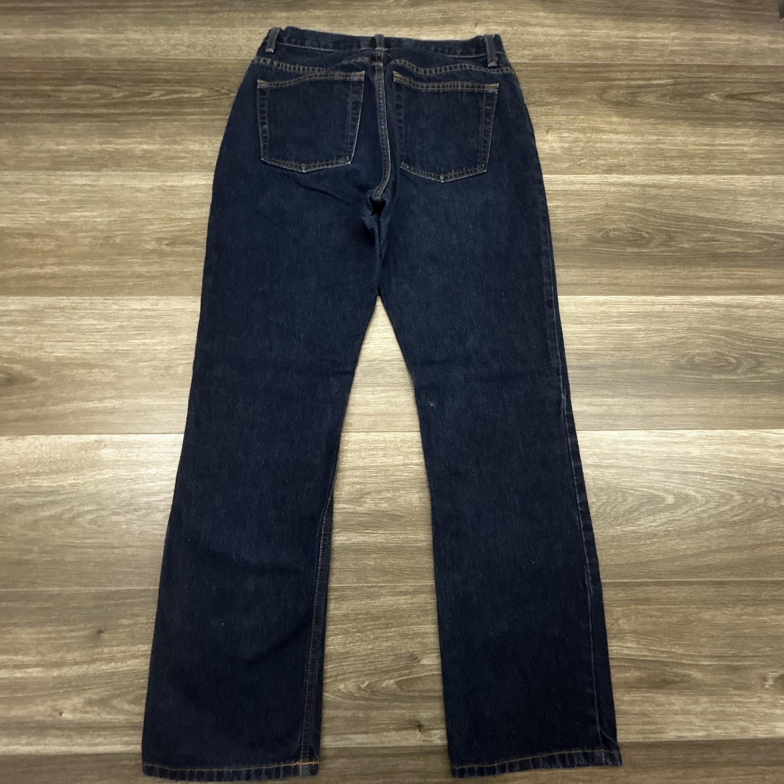 Vintage Gap Bootcut Jeans Womens 6 28×30 Dark Wash Blue Denim Made USA Western