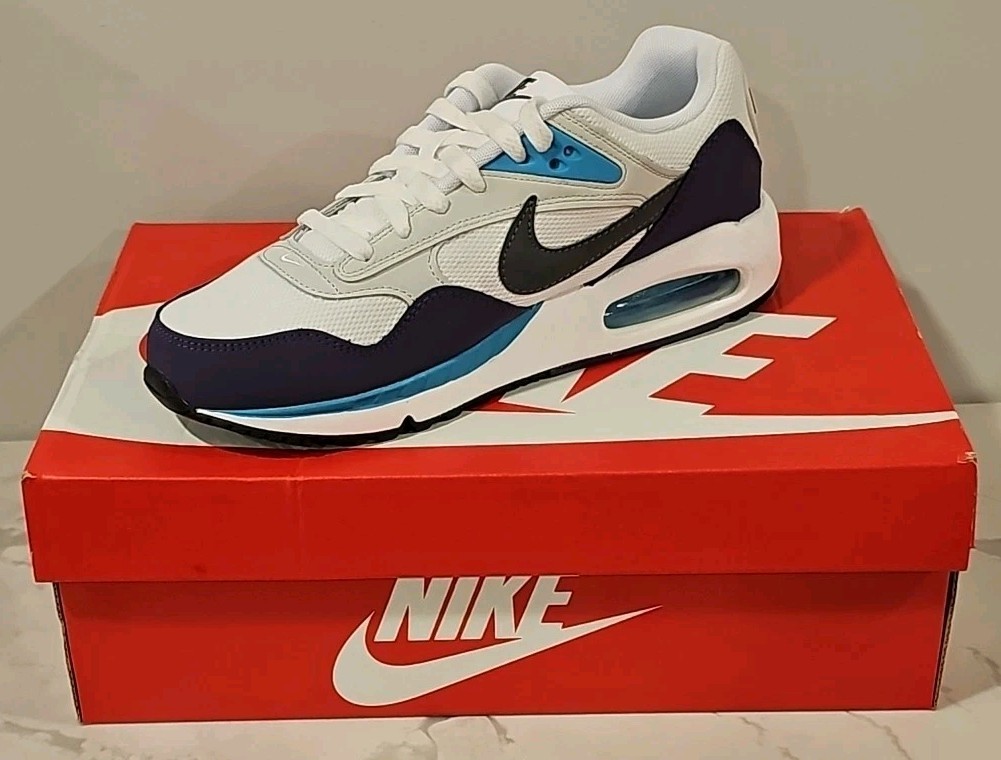 Nike Air Max Correlate Womens Size 9.5 Sneakers Shoes White Dark Grey Purple New