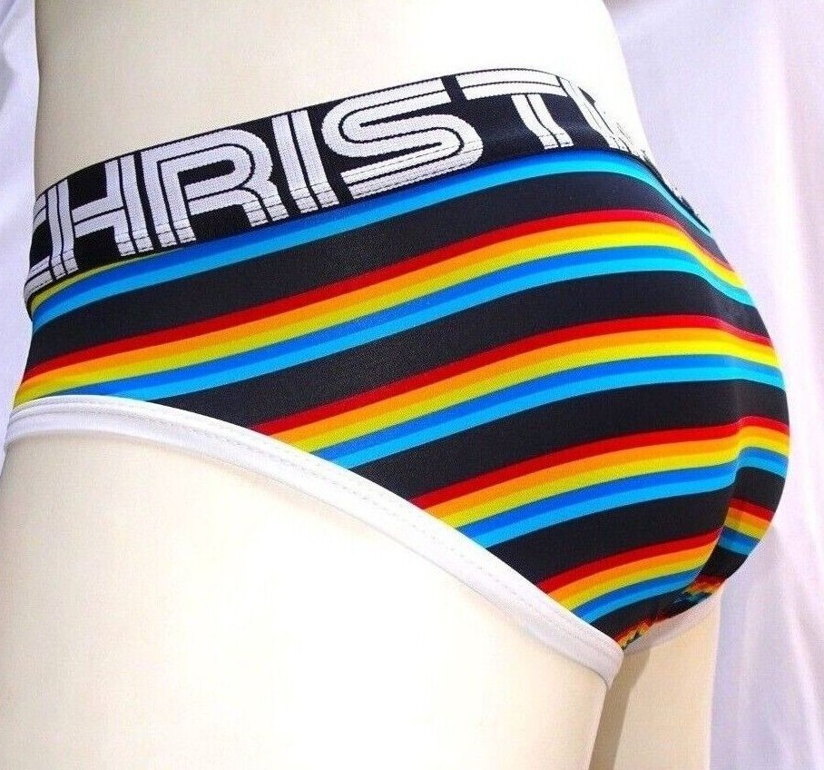 Andrew Christian California Stripe Brief – Almost Naked – 92679 – Multi