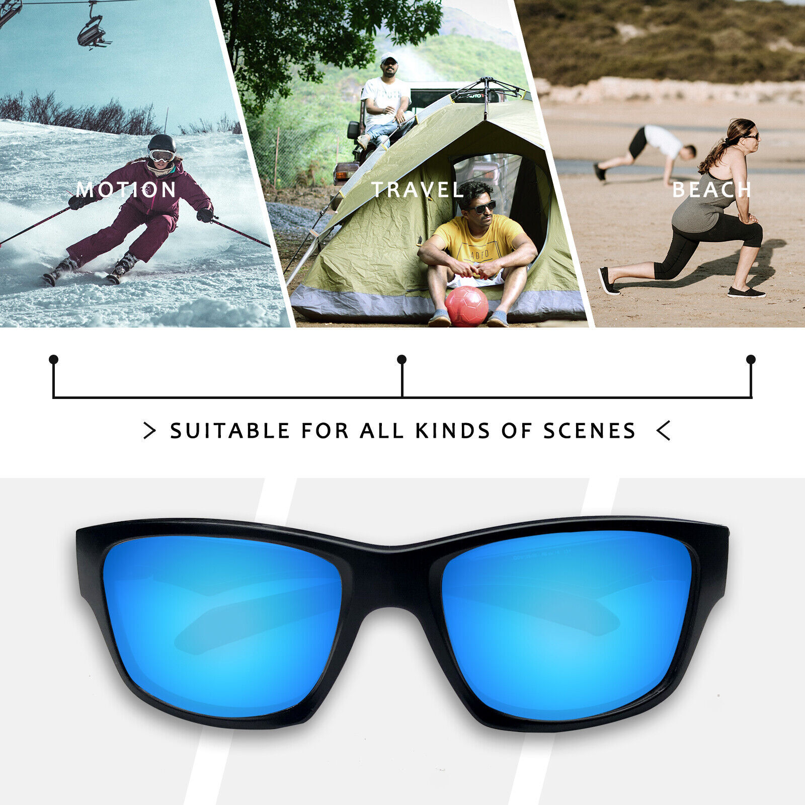 POLARIZED Replacement Lot Lens for-Oakley Antix Sunglasses Anti-Scratch