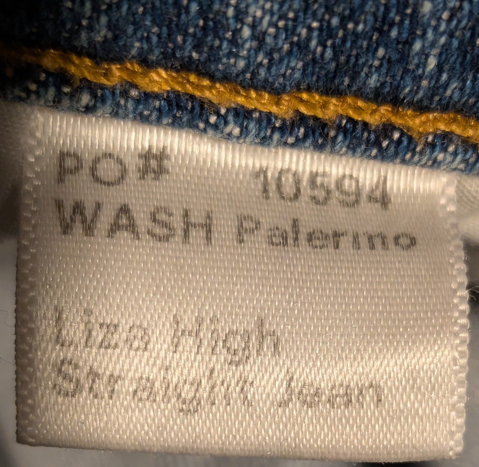Reformation Women’s Liza High Straight Jean in Palermo Wash – 25(12.75″)x29.5″