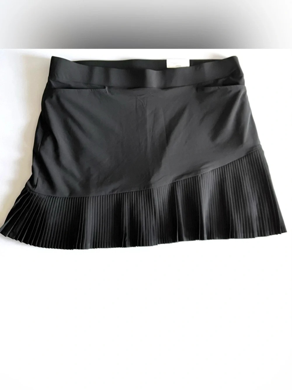 Chicos NEW zenergy pleated black skort women 3.5 18 Neema golf pickleball tennis