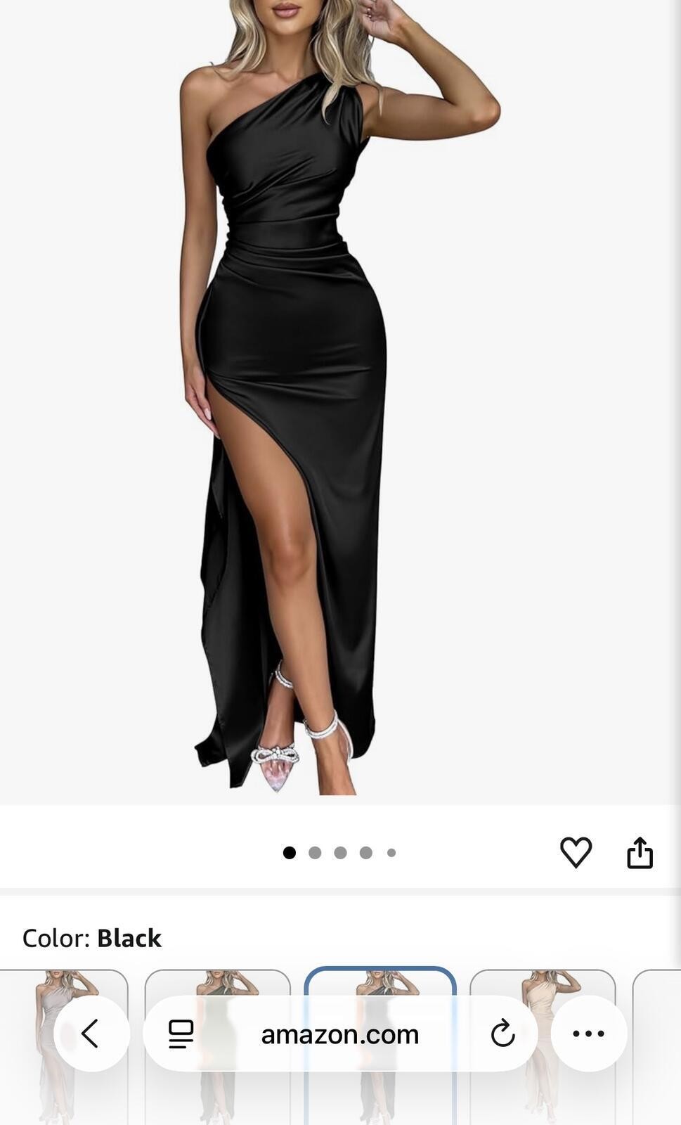 VIRAL OYS Formal One Shoulder Dress