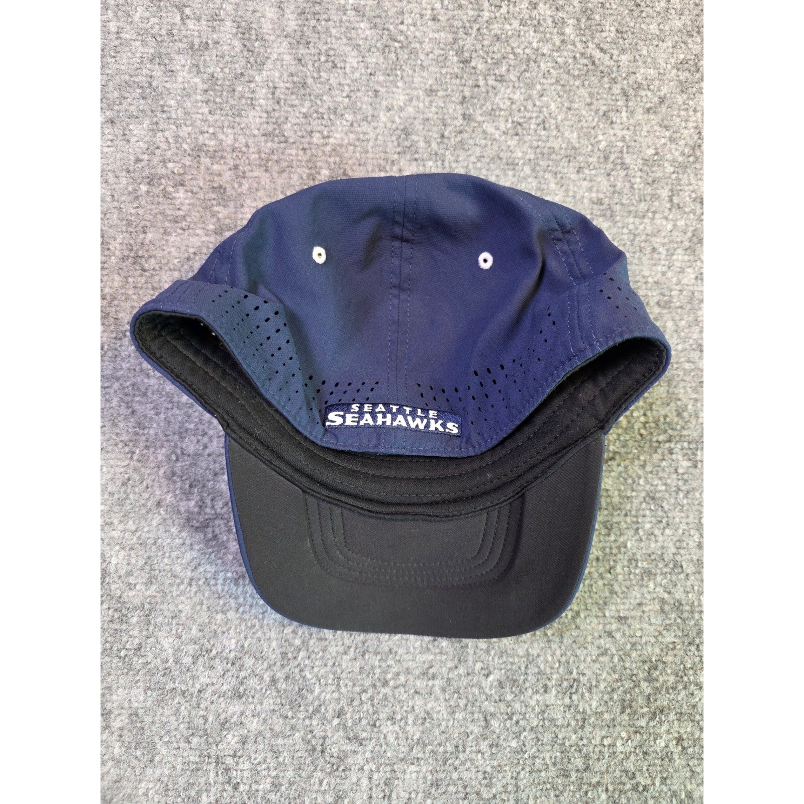 Seattle Seahawks Hat Nike Dri-FIT Legacy91 Mens Navy Blue Performance Cap NFL
