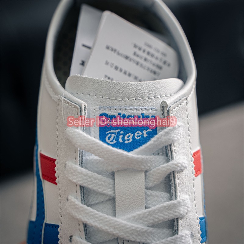 2026 Onitsuka Tiger MEXICO 66 White Blue Red DL408-0146 for Mens Womens