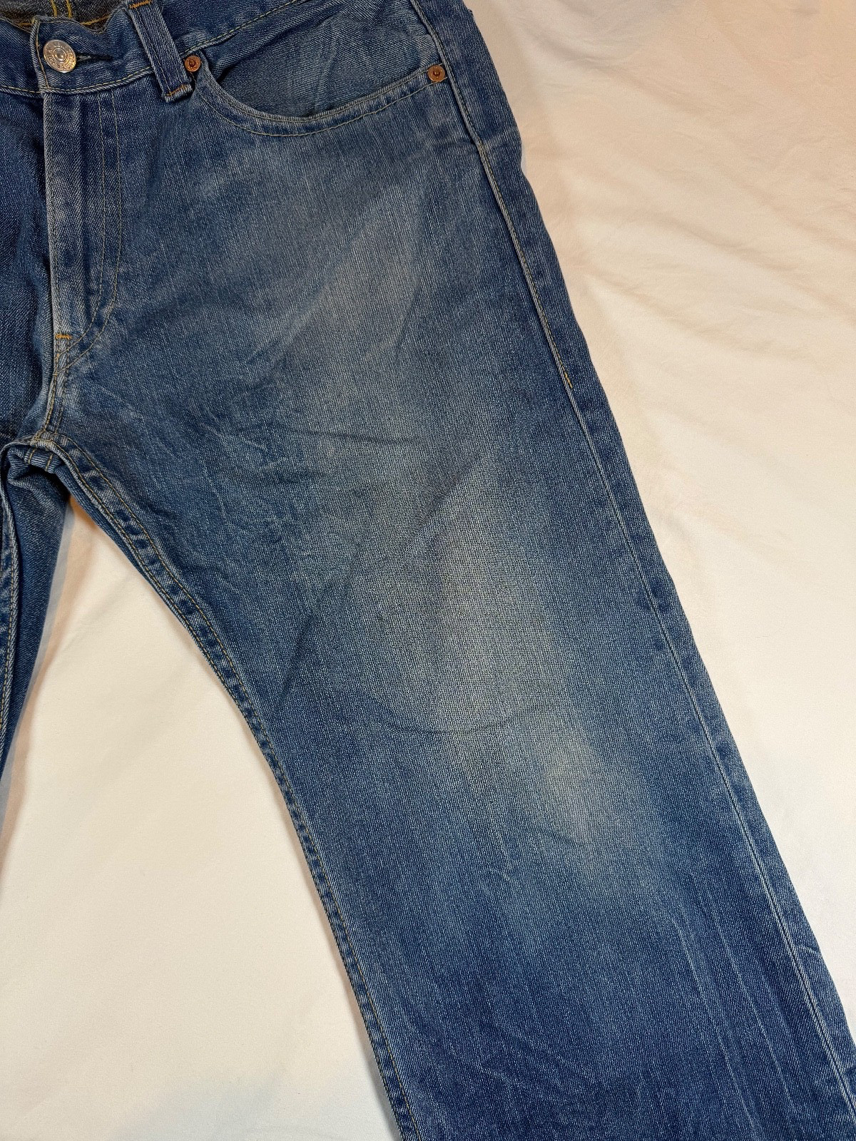 Type 1 One Real Loose Levis Mens 40×31 Blue Jeans RARE Y2K Wide Baggy Vintage