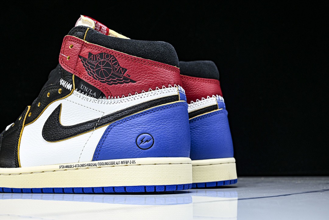 IO7847-002 AJ 1 Retro High OG SP Fragment x Union LA Varsity Red Sport Royal